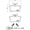 Image de 4 Plaquettes De Frein Brembo P85066