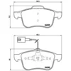 Image de 4 Plaquettes De Frein Brembo P23103