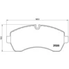 Image de 4 Plaquettes De Frein Brembo P50059