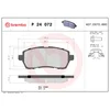Image de 4 Plaquettes De Frein Brembo P24072