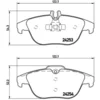 Image de 4 Plaquettes De Frein Brembo P50068