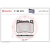 Image de 4 Plaquettes De Frein Brembo P50073