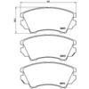 Image de 4 Plaquettes De Frein Brembo P59055