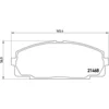 Image de 4 Plaquettes De Frein Brembo P83092