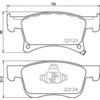 Image de 4 Plaquettes De Frein Brembo P 59 083