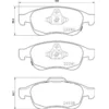 Image de 4 Plaquettes De Frein Brembo P 23 165