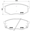 Image de 4 Plaquettes De Frein Brembo P30055