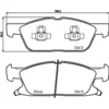 Image de 4 Plaquettes De Frein Brembo P 24 188