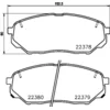 Image de 4 Plaquettes De Frein Brembo P 30 086