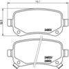 Image de 4 Plaquettes De Frein Brembo P11021