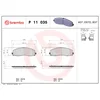 Image de 4 Plaquettes De Frein Brembo P11035