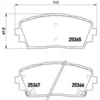 Image de 4 Plaquettes De Frein Brembo P30053