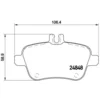 Image de 4 Plaquettes De Frein Brembo P50091