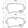 Image de 4 Plaquettes De Frein Brembo P85119