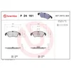 Image de 4 Plaquettes De Frein Brembo P24161