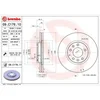 Image de 2 Disques De Frein Brembo Vernis Uv 09.c176.11