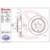 Image de 2 Disques De Frein Brembo Vernis Uv 09.c662.11
