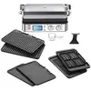 Image de Braun MULTIGRILL 9 CG9047, Machine à panini, Argent, Noir