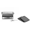 Image de Grill multifonctions BRAUN Multi Grill 9 Pro 2200 W 3 positions de chauffe Acier