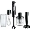 Image de Braun MQ55307 M, Mixeur plongeant, Noir, Argent
