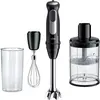 Image de Braun BRA MQ55254M Stabmixer, Mixeur plongeant, Argent, Noir