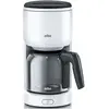 Image de Braun KF 3120 WH, Cafetières à filtre, Noir, Blanc