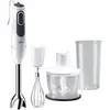 Image de Braun 3 Vario MQ3135 Sauce, Mixeur plongeant, Noir, Blanc, Gris