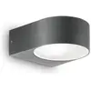 Image de Ideal lux, Éclairage d'extérieur, IKO Applique E27 dimmable Anthracite IP54 018515 (E27, IP54)