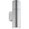 Image de Ideal lux, Éclairage d'extérieur, GUN Applique murale GU10 double intensité lumineuse Aluminium IP44 033013 (GU10, IP44)