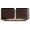 Image de Ideal lux, Plafonnier, CLIP G9 Applique murale 2x dimmable marron blanc chaud 170923 (370 lm, G9)