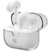 Image de Celly CLEAR Cuff True Wireless Stereo (TWS) In-ear Music and Calls USB Type-C Bluetooth Noir (ANC, 5 h, Sans fil), Écouteurs, Blanc