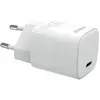 Image de Celly Chargeur de voyage Usb-C 20W Evo (20 W, 1 portion), Chargeur USB, Blanc