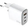 Image de Celly UPTC1USB2USBC65 (65 W, 3 ports), Chargeur USB, Blanc