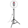 Image de Celly Tripod (Éclairage annulaire), Lumière continue, Noir
