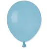 Image de 50 ballons latex bio 13cm bleu bébé - gemar 57201