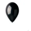 Image de 50 ballons latex métallisés noir bio 30cm - gemar 116502