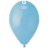 Image de 50 ballons latex naturel 30cm bleu bébé - gemar 117202