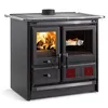 Image de Nordica extraflame Cuisinière à bois - ROSAL5.0ACIERNOIRANTHRACITE