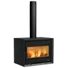Image de Poêle à bois 12.4kw noir Nordica Extraflame DANTE5.0
