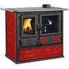 Image de Cuisinière Traditionnelle Bois La Nordica 3003400 Rosa.16 Ceramica Bordeaux