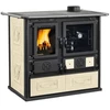 Image de Cuisinière Traditionnelle Bois La Nordica 3003402 Rosa.16 Ceramica Panna