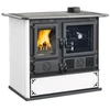 Image de Cuisinière Traditionnelle Bois La Nordica 3003431 Rosa.16 Steel Blanc