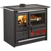 Image de Cuisinière Traditionnelle Bois La Nordica 3003730 Rosa Xxl.16 Steel Anthracite