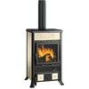 Image de Poêle à Bois La Nordica 3004102 Rossella R1.16 Ceramica Panna
