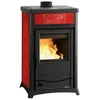 Image de Poêle à Bois La Nordica 3004400 Termorossella Plus Dsa.16 Ceramica Bordeaux