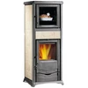 Image de Poêle à Bois Bouilleur La Nordica 3004502 Termorossella Plus Forno Dsa.16 Ceramica Panna