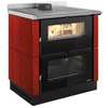 Image de Cuisinière Traditionnelle Bois La Nordica 3005520 Verona Xxl.16 Maiolica Bordeaux