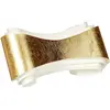 Image de Selene, Plafonnier, Applique murale ionique 11 W en or feuille, design contemporain italien, LED intégrée