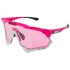 Image de Scicon, Lunettes de sport, Aeroshade XL cykelbriller pink fluo/multimirror blå (Pink), Pink, Bleu, Multicolore
