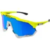 Image de Scicon, Unisexe, Lunettes de sport, Aeroshade XL cykelbriller yellow fluo/multimirror blå (Fluo Jaune, Multimirror Blue), Jaune, Bleu, Multicolore